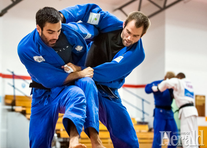 Canada's top judokas in city practising with an eye on Olympics