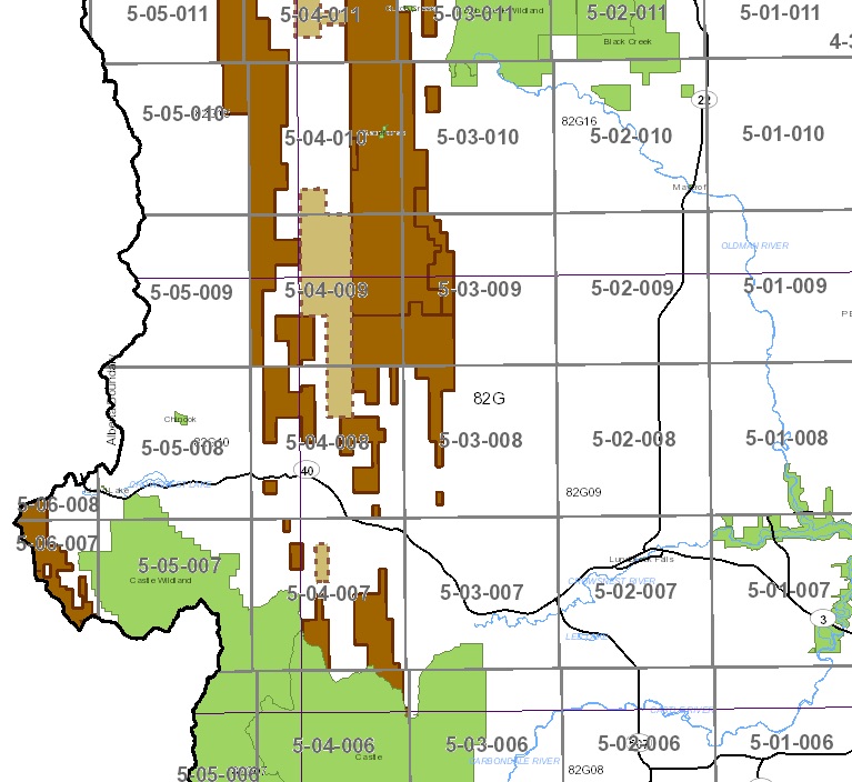 Conesville Coal Lands Map