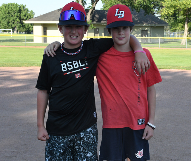 Little League pitchers combine for a complete game and nohitter