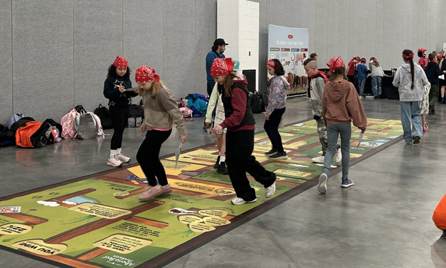 Hundreds of students learn about agriculture during Aggie Days