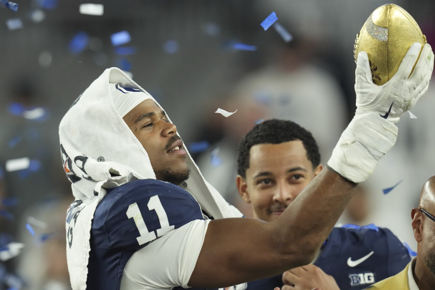 Penn State's Abdul Carter starts in Orange Bowl despite shoulder injury