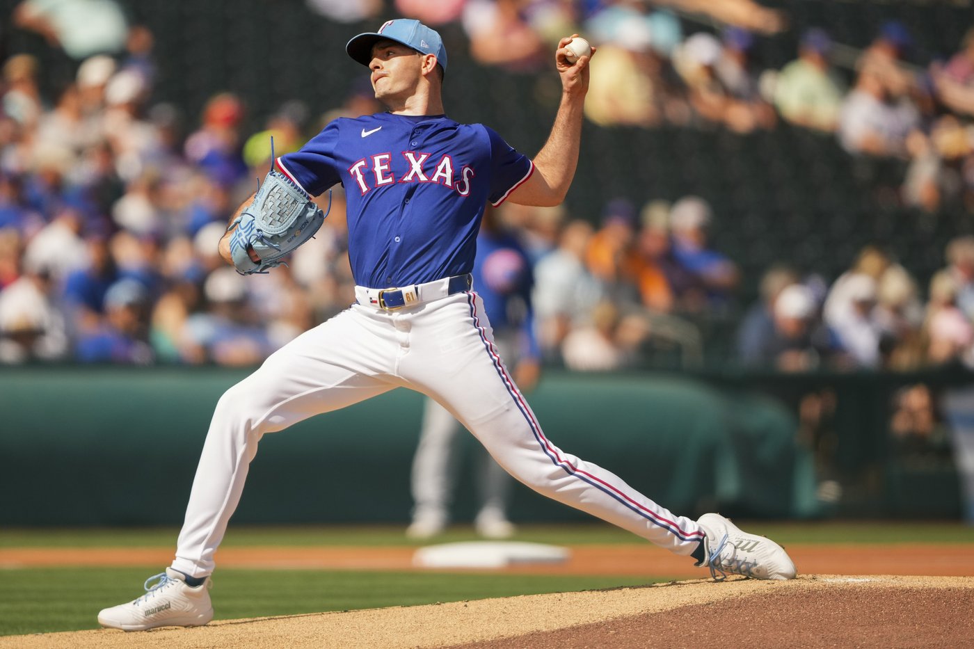 Rangers righthander Bradford to open season on injured list with sore elbow