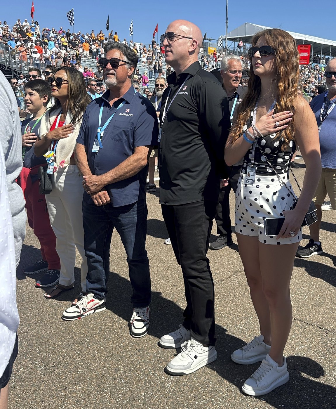 Michael Andretti enjoying retirement as he takes in IndyCar opener as a ...