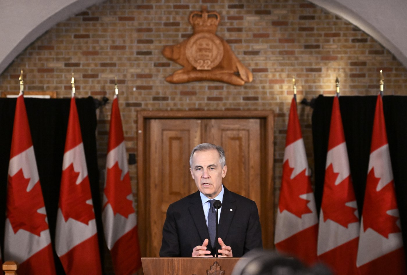 Carney says Canadian values key to maintaining sovereignty as authoritarianism rises