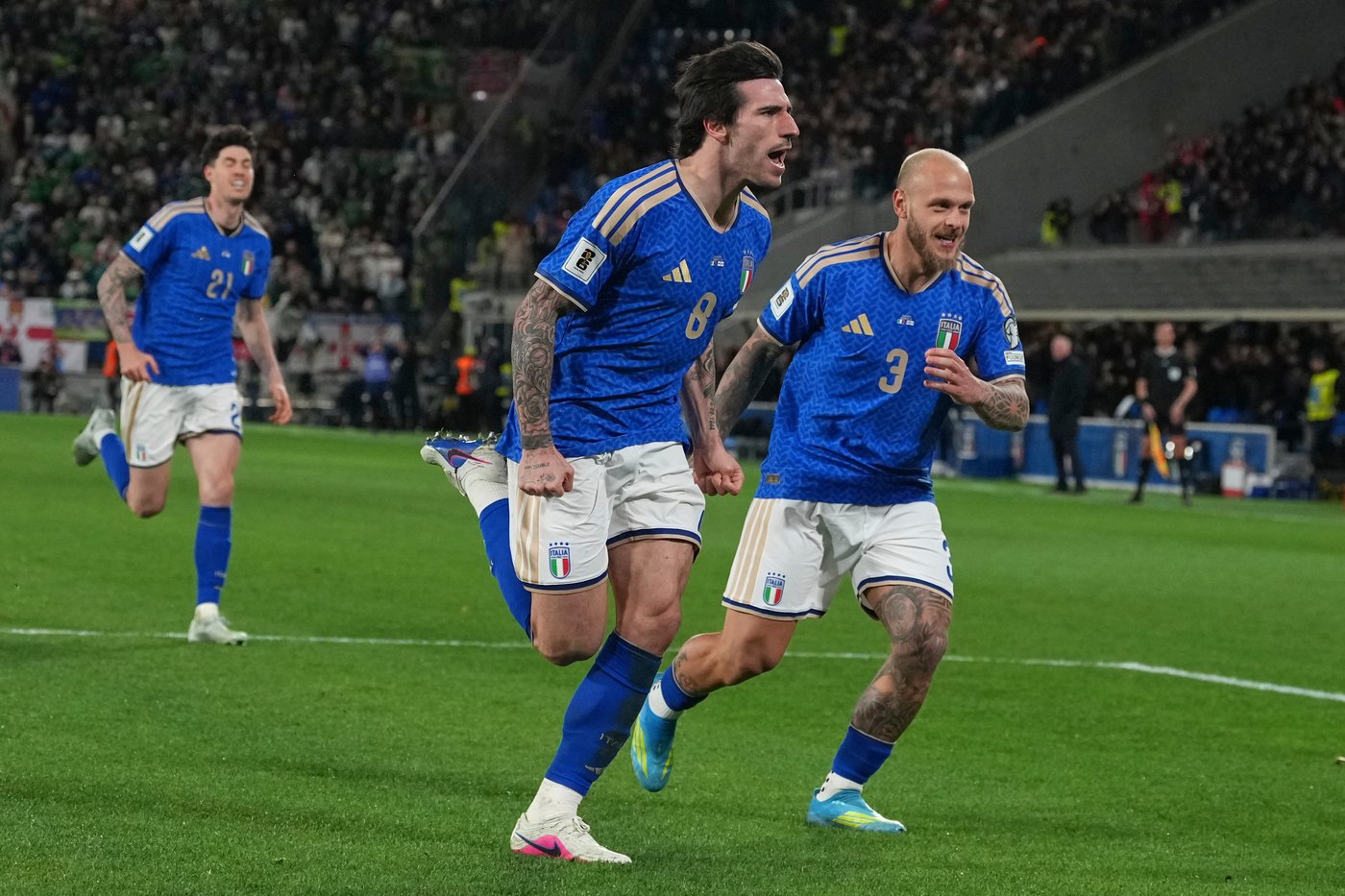 Tonali’s breakfast-table dream pays off for childhood idol Gattuso in Italy’s World Cup playoff win