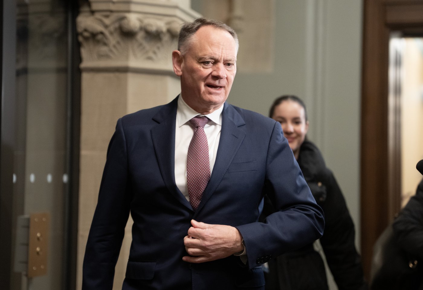 Minister says he learned from newspaper Iranian strike may have hit Canadian assets